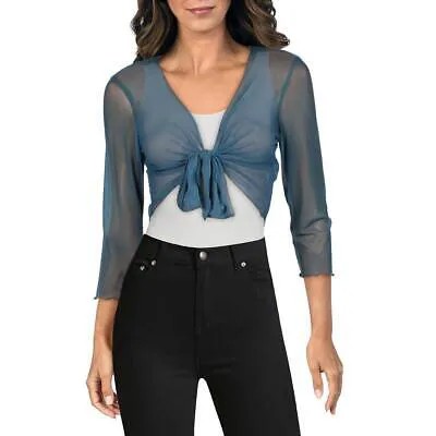 Женский кардиган Connected Apparel, болеро с прозрачной завязкой спереди, BHFO 7731