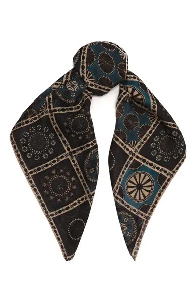 Шелковый платок Византийский орнамент Gourji