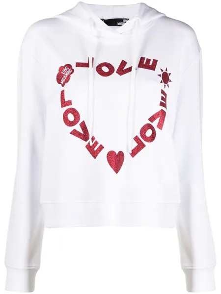 Love Moschino худи с логотипом