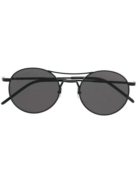 Saint Laurent Eyewear солнцезащитные очки в круглой оправе