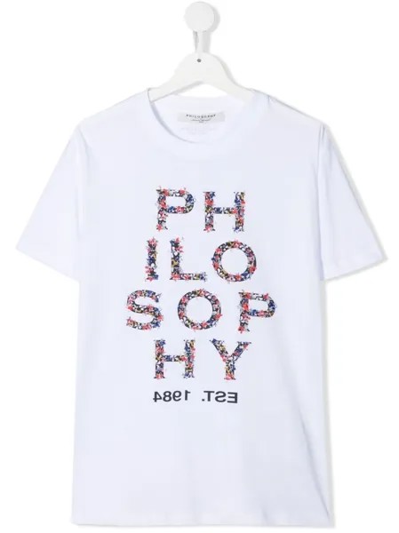 Philosophy Di Lorenzo Serafini Kids футболка с логотипом