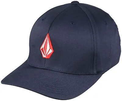 Кепка Volcom Boys Full Stone Flexfit — темно-синий комбо — новинка