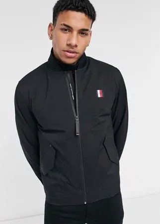 Черный бомбер Tommy Hilfiger Modern Essentials-Черный цвет