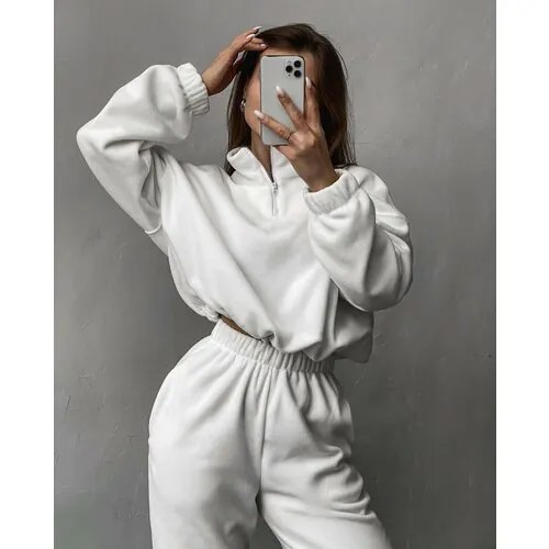Худи Nude, размер XS, белый
