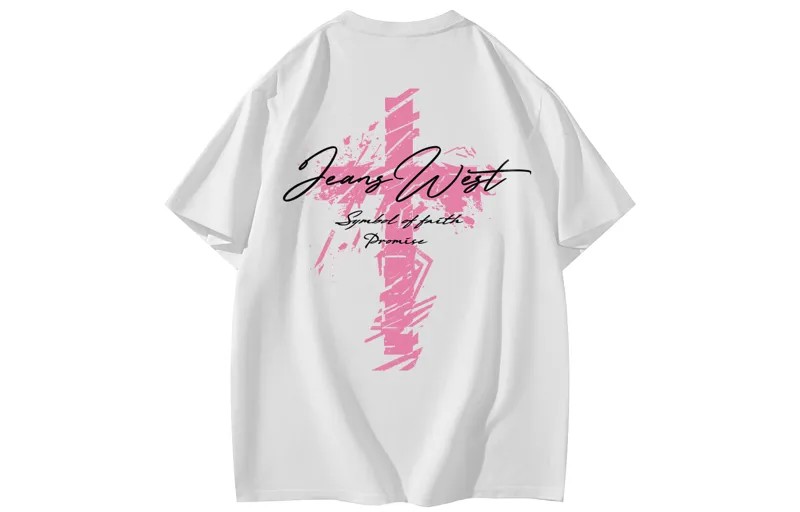 Футболка унисекс Jeanswest, белый