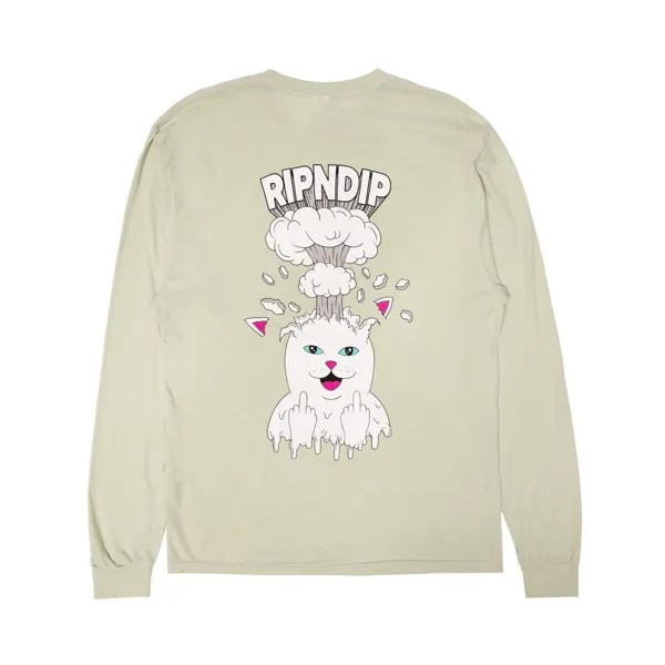 Лонгслив мужской Ripndip RND4161 зеленый M
