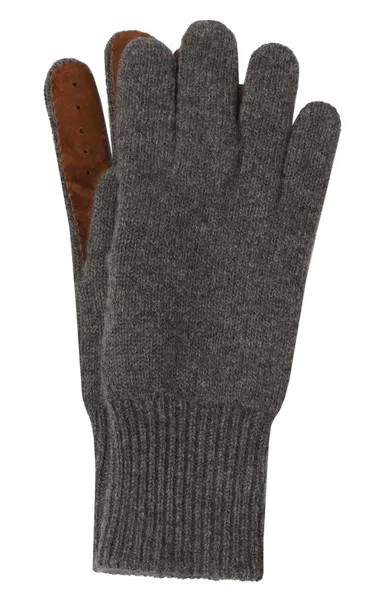Комбинированные перчатки Brunello Cucinelli