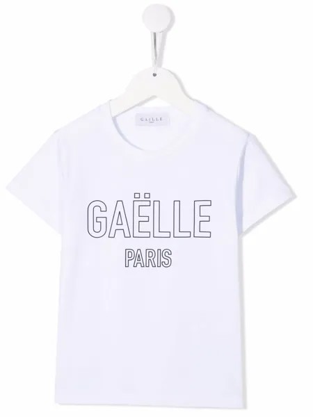 Gaelle Paris Kids футболка с логотипом