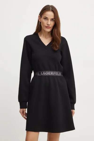 Платье Karl Lagerfeld, черный