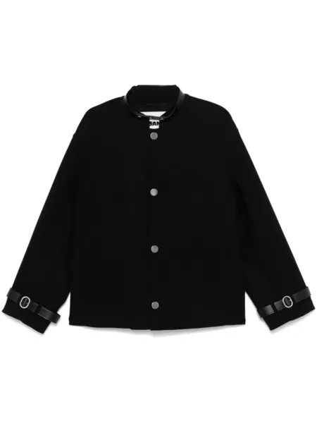 Jil Sander шерстяной пиджак, черный