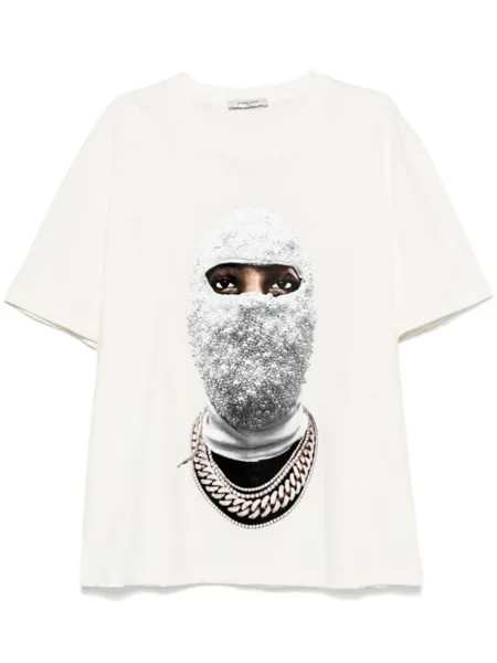 Ih Nom Uh Nit футболка с принтом Future Mask, белый