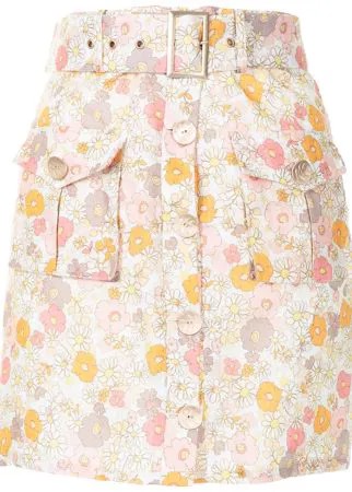 We Are Kindred мини-юбка Marly с цветочным принтом