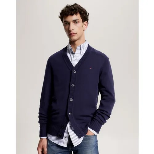 Кардиган TOMMY HILFIGER, размер S, синий