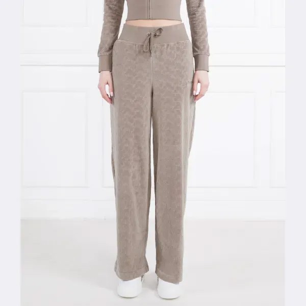 Расклешенные спортивные брюки Bexley Juicy Couture, бежевый