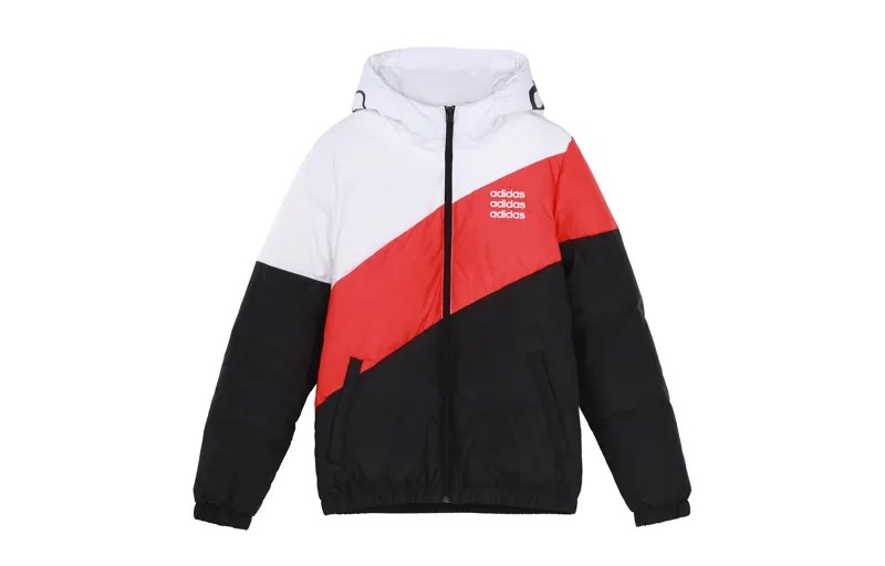 Пуховик мужской многоцветный Adidas Neo, цвет Multicolor