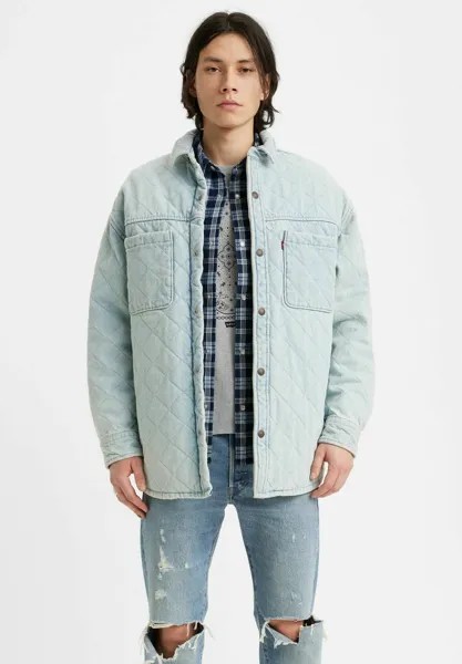 Джинсовая куртка Levi's АНГЛИЙСКИЙ, цвет badu stonewash