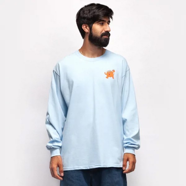 Лонгслив RIPNDIP Drink Me Ls Light Blue 2021