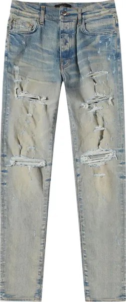 Джинсы Amiri Thrasher Plus Jeans 'Clay/Indigo', синий