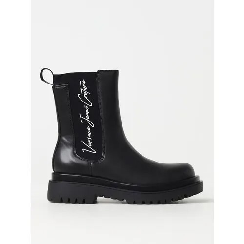 Полуботинки Versace Jeans Couture, размер 37, черный