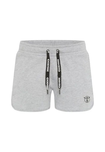 Спортивные шорты с широким поясом CHIEMSEE, цвет Neutral Gray Melange