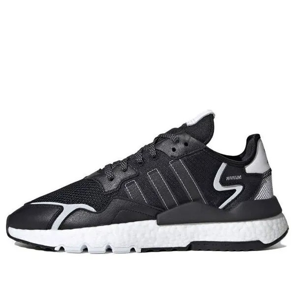 Кроссовки ночные джоггеры Adidas, черный