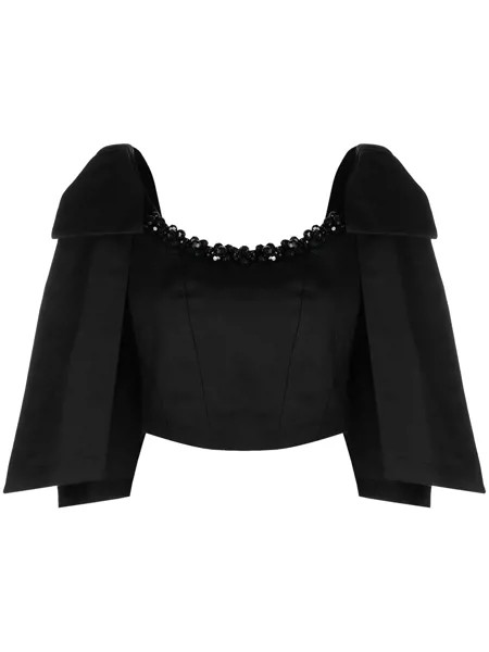 Simone Rocha декорированная блузка с бантами