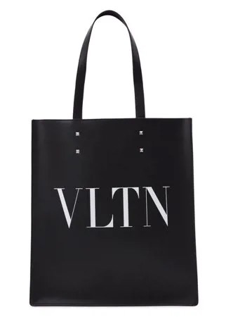 Кожаная сумка-шопер VLTN Valentino