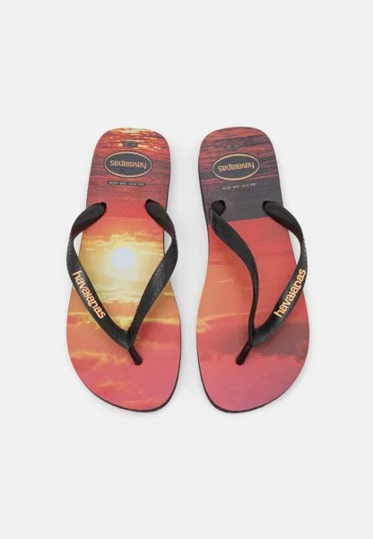 Сандалии HYPE UNISEX Havaianas, цвет black/peach