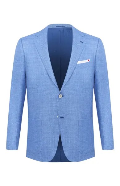 Пиджак из кашемира и шелка Kiton