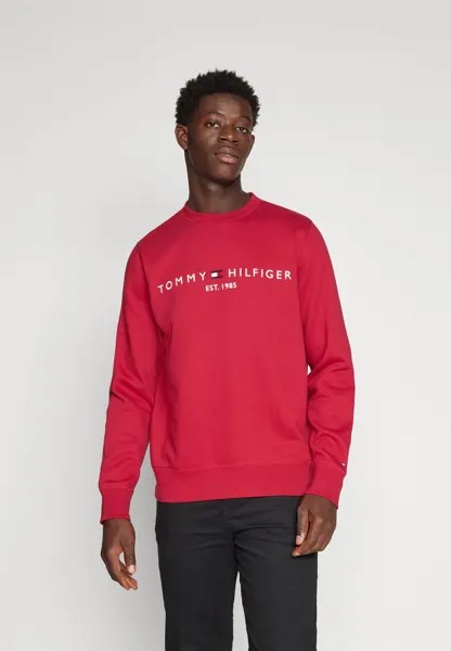 Толстовка Logo Sweatshirt Tommy Hilfiger, цвет royal berry