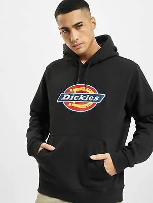 Dickies Logo Hoodie Мужская черная повседневная спортивная одежда Sweatshirt Hoody Top