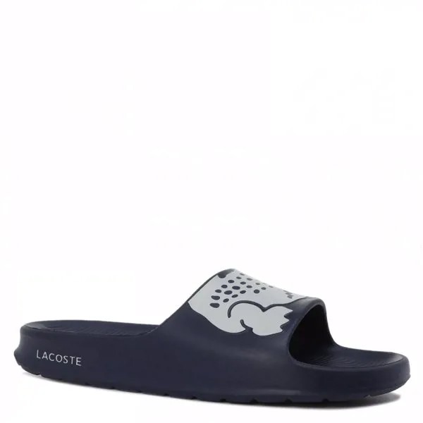 Сланцы мужские Lacoste CMA0010 CROCO 2.0 0721_2508029 синие 7 UK