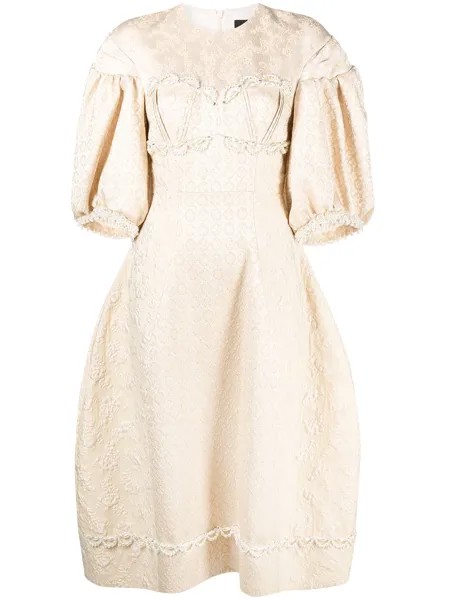 Simone Rocha жаккардовое платье