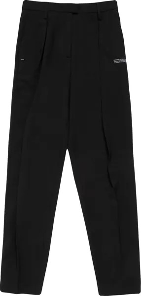 Брюки Off-White Formal Straight Leg Pants 'Black', черный