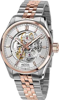 Швейцарские наручные  мужские часы Epos 3501.135.34.18.44. Коллекция Passion