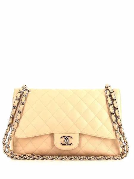Chanel Pre-Owned сумка на плечо Timeless Jumbo 2014-го года