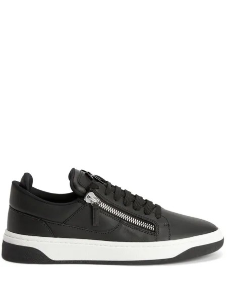 Giuseppe Zanotti кеды с молниями, черный