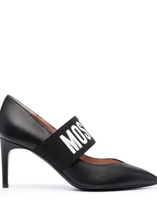 Moschino туфли с логотипом