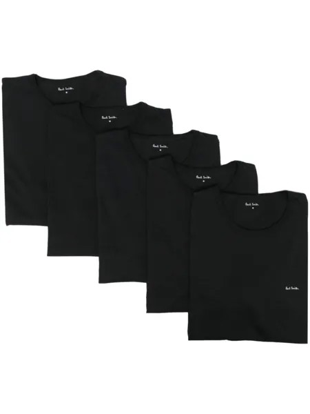 Paul Smith футболка с логотипом, черный