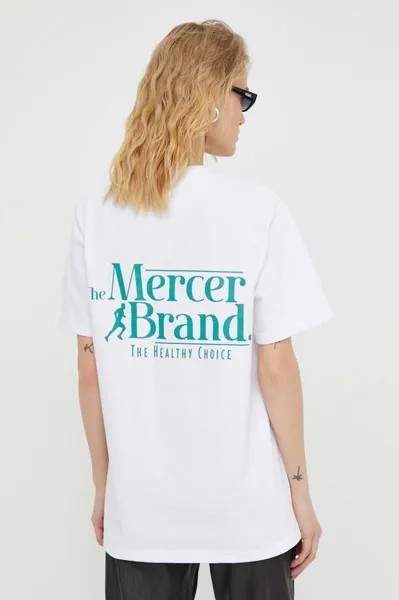 Хлопковая футболка Mercer Amsterdam, белый