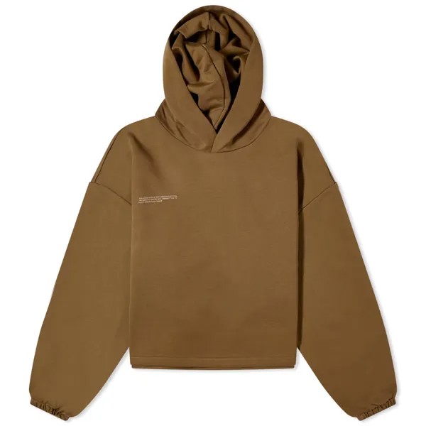 Худи Pangaia Active Tech Jersey, цвет Soil Brown