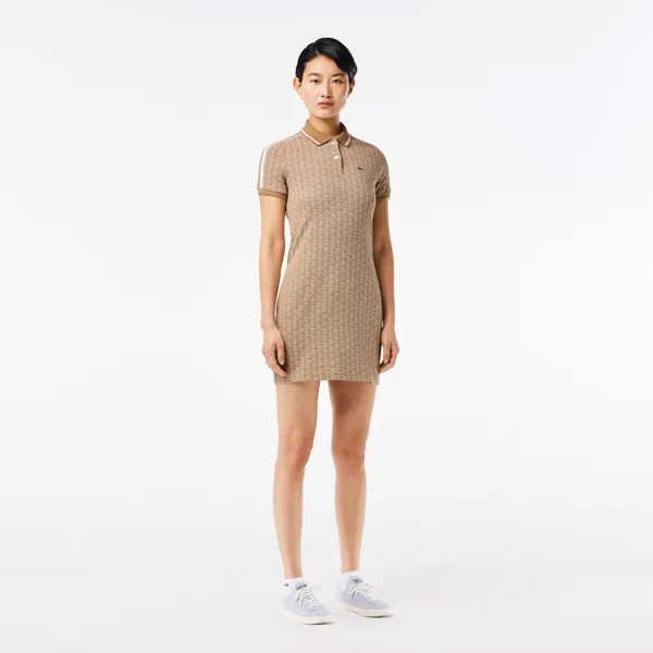 Платье Lacoste Slim Fit с поло-воротником