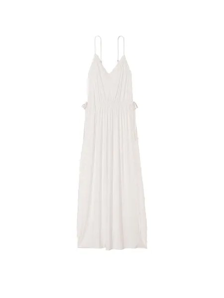 Сорочка Victoria's Secret Modal Lace-Trim Long, белый
