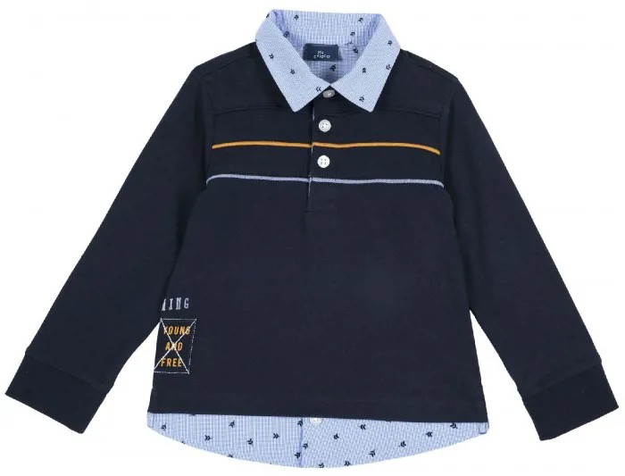 Chicco Лонгслив для мальчика Young and Free
