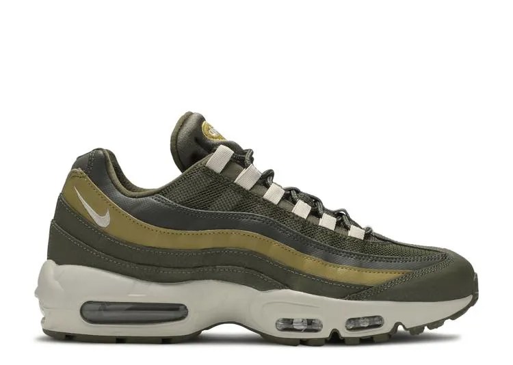 Кроссовки Nike AIR MAX 95 ESSENTIAL 'OLIVE CANVAS', оливковый