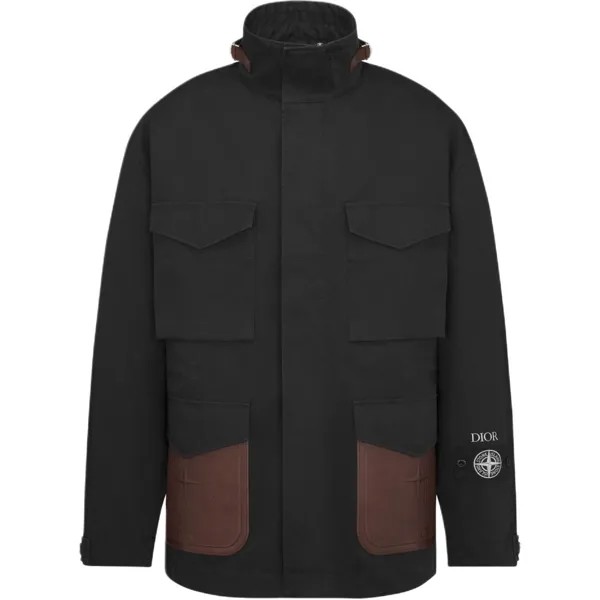 Stone Island X Куртка мужская черная Dior, черный