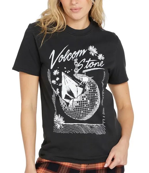 Футболка Volcom с рисунком Lock It Up, черный