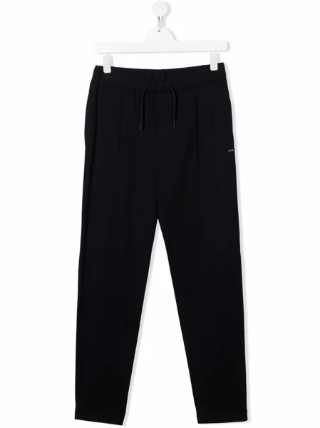 Emporio Armani Kids спортивные брюки с логотипом