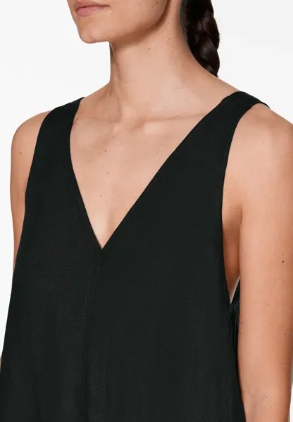 Длинное платье Sleeveless OYSHO, черное