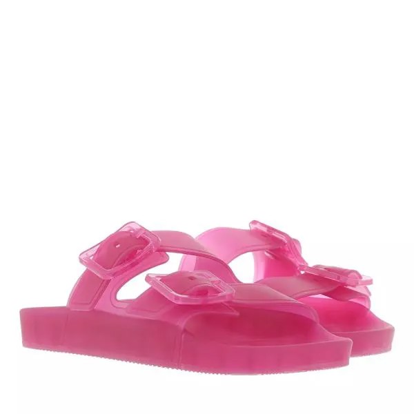 Сандалии mallorca clear slide sandals Balenciaga, розовый